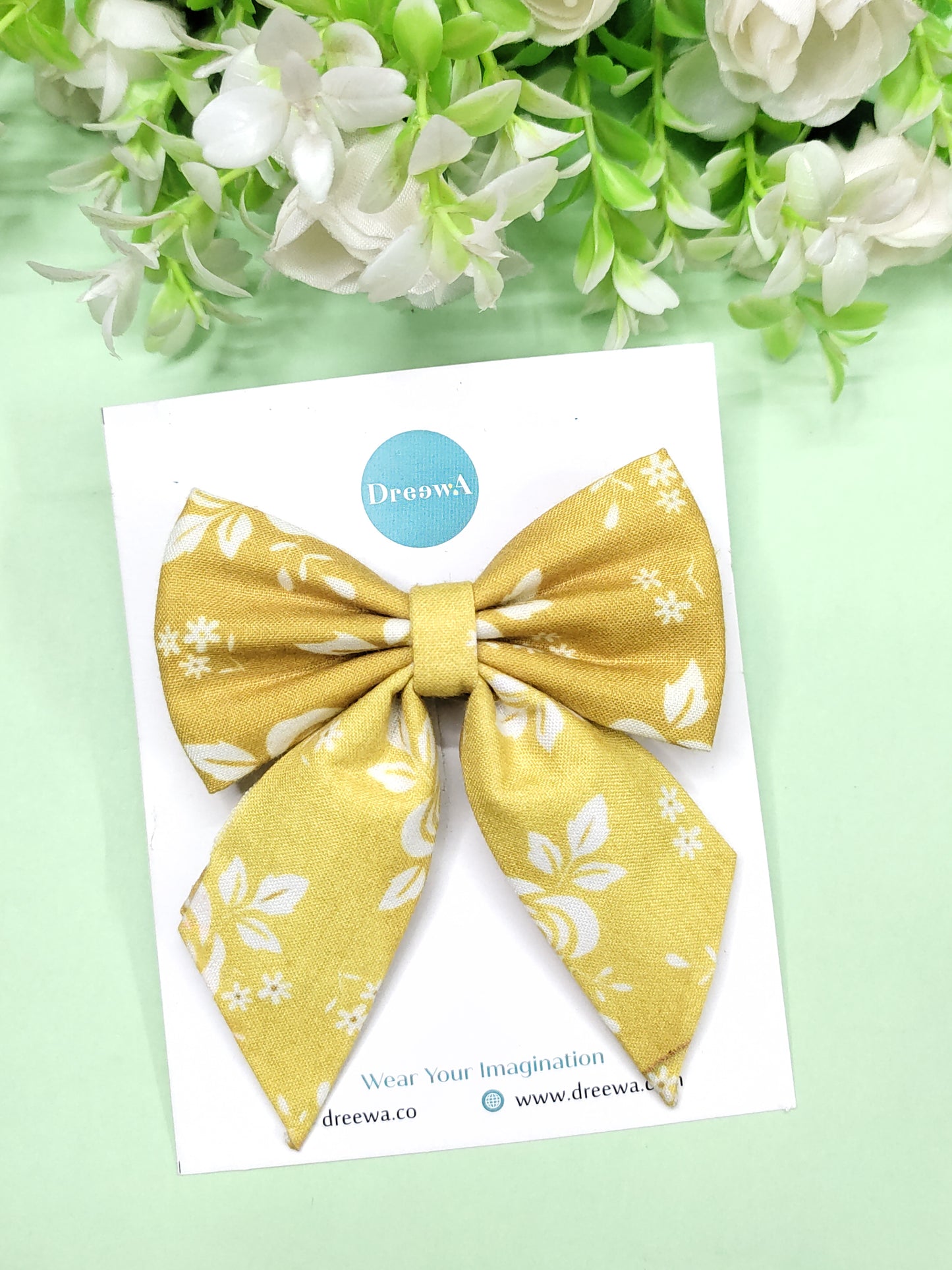 Mustard Gold - Sailor Bow