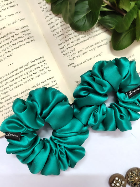 Turquoise - Scrunchies