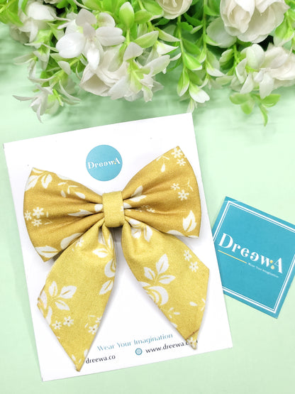 Mustard Gold - Sailor Bow