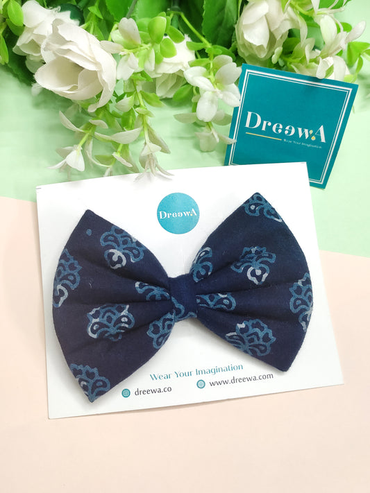 Motif Indigo - Classic Bow