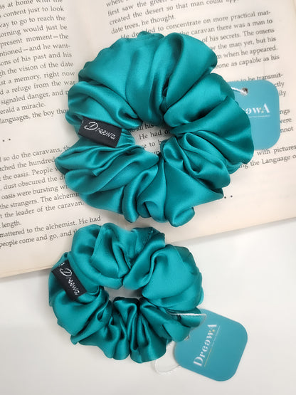 Turquoise  light - Scrunchies